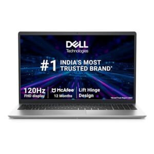 Dell 15, Intel Core i3 13th Gen - 1305U, 8GB DDR4 RAM, 512GB SSD, FHD 15.6"/39.62 cm, Windows 11, MSO'21, Titan Grey, 1.69kg, 120Hz 250 nits Display, 15 Month McAfee, Thin & Light Laptop